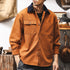【OUTLET】コーデュロイカラーワークシャツ P1258