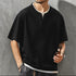 【OUTLET/即納】キーネックレイヤード半袖Tシャツ P2024