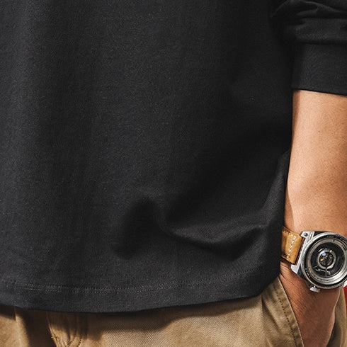 Loose Long Sleeve T-shirt P1234