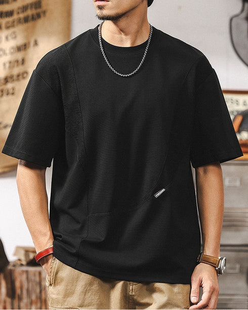 Retro Patchwork Cool Tee P1301