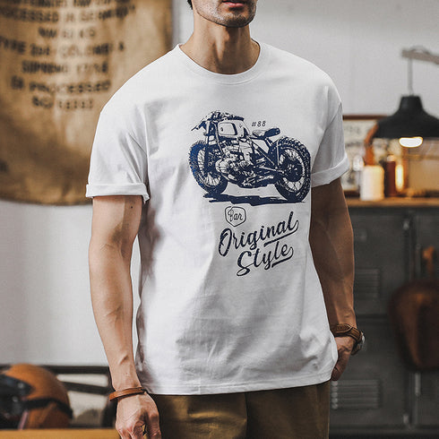 American Retro Short-sleeved Men's P0907