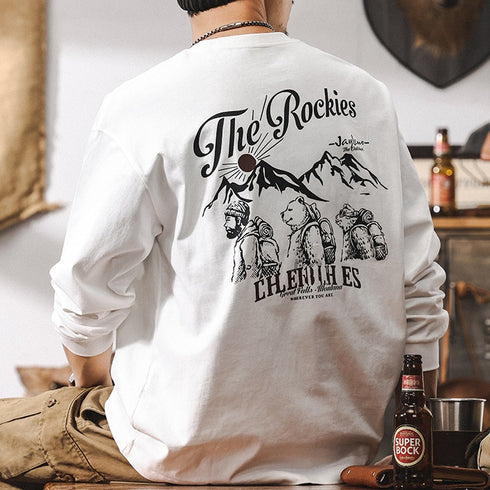 Casual Long Sleeve T-shirt P1253