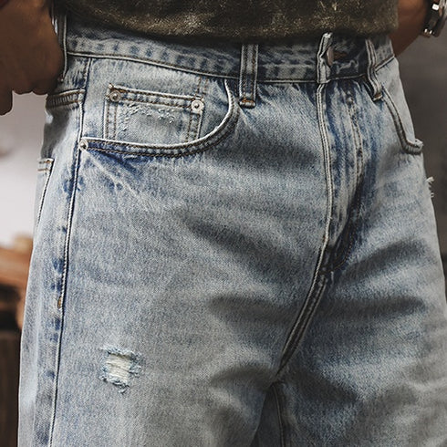 Loose Straight Pants P1230