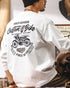 Retro Biker Print Heavyweight Tee P1299
