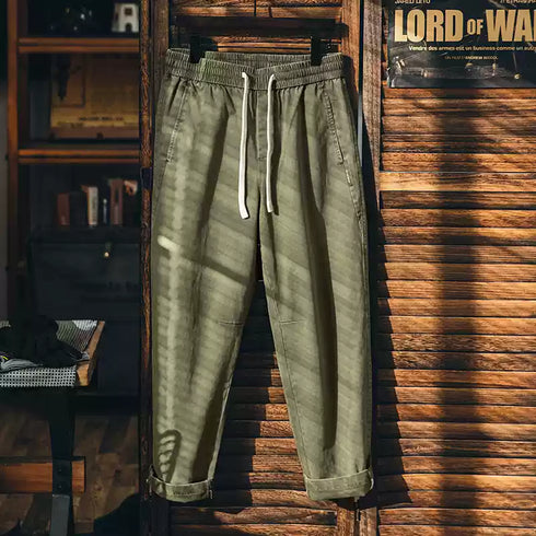 Loose Tapered Casual Pants P1171