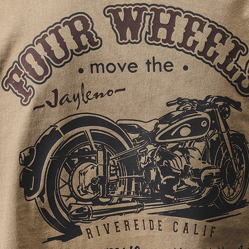 American Retro Long Sleeve T-shirt P1243