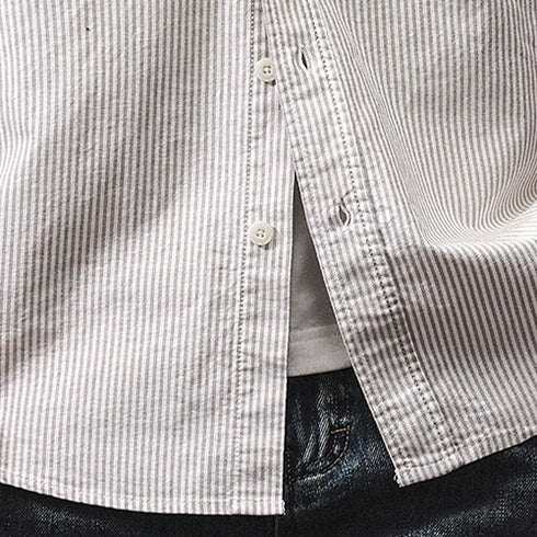 Oxford Striped Shirt P1244