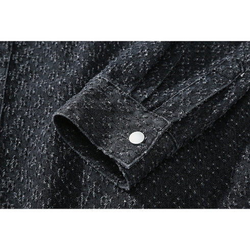 Vintage Nep Tweed Shirt P1904