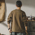 【OUTLET】ヴィンテージテイストヘンリーネックロンT P0630