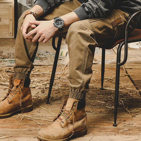 【OUTLET/即納】Loose Straight Casual Pants Men's P0717