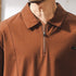 Retro Half-Zip Polo Shirt P1281