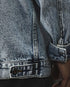 Retro Blue Stonewashed Denim Jacket P1319
