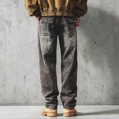 ヴィンテージウォッシュデニムパンツ P1991