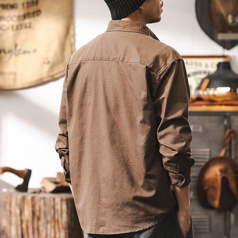 Long-sleeved Casual Shirt P1248