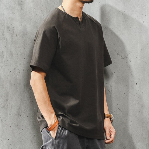 ラグランスリーブ半袖Tシャツ P2085
