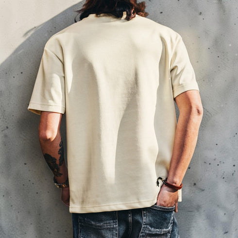 マルチライン切り替え半袖Tシャツ P2123