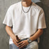 【OUTLET/即納】ラウンドネックドロップショルダーTシャツ P2083