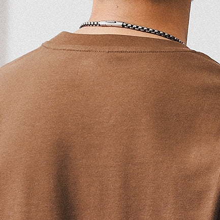 Block Texture Line Long sleeve T-Shirt P1678