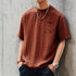 チェストポケットパッチ半袖Tシャツ P2132