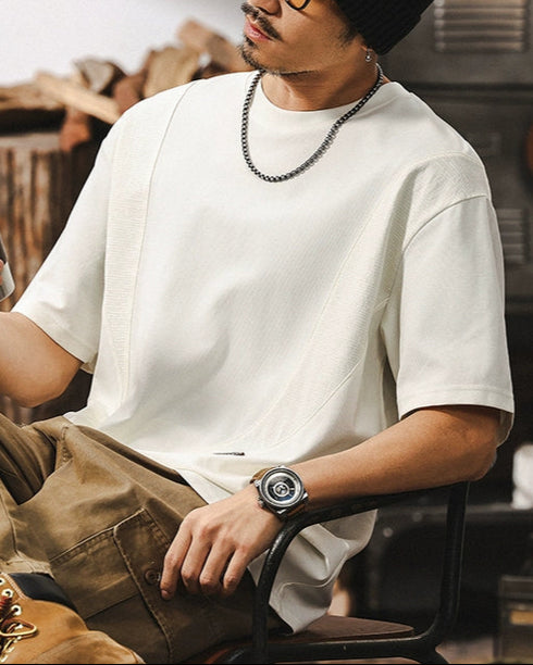 Retro Patchwork Cool Tee P1301