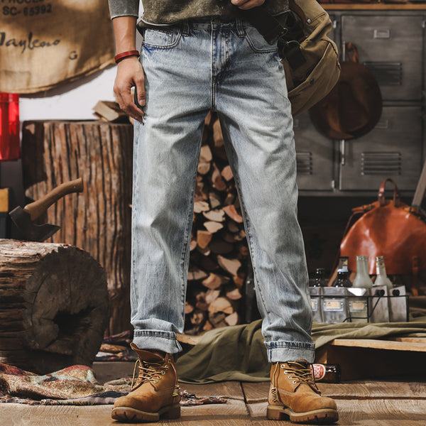 Loose Straight Pants P1230