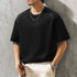 【OUTLET/即納】ラウンドネックドロップショルダーTシャツ P2083