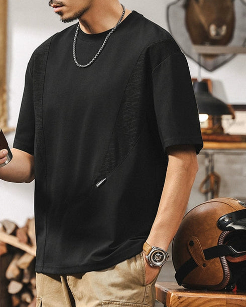 Retro Patchwork Cool Tee P1301