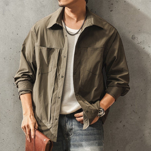 ダブルポケットワークシャツ P2017