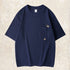 【OUTLET/即納】ワッフルテクスチャーアニマルワンポイントTシャツ P1278