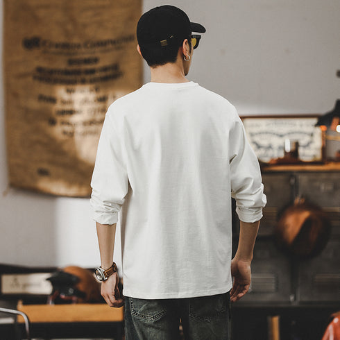 【OUTLET/即納】T-shirt Men's Long-sleeved P0844