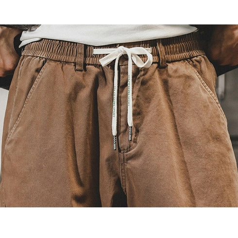 Dark Color Casual Long Pants P0306