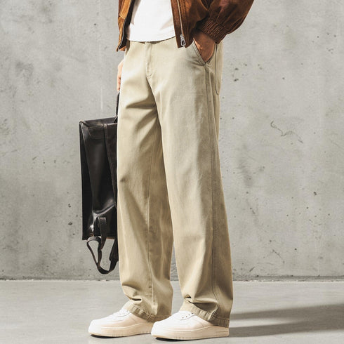 【OUTLET/即納】ストレートシルエットイージーパンツ P2072