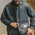 Stonewashed Vintage Denim Jacket P0817