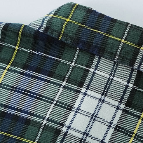 Double Pocket Mixed Check Shirt P1622