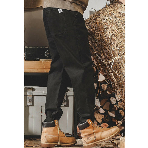 Dark Color Casual Long Pants P0306