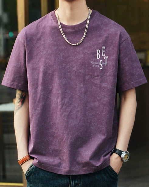 Graphic Art Back Print T-Shirt P1331