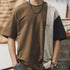 Contrast Color Short-sleeved T-shirt P0938