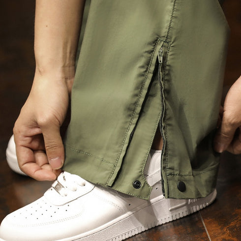 Straight Loose Casual American Trousers P1022