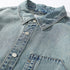 Washed Loose Denim Overshirt P1270