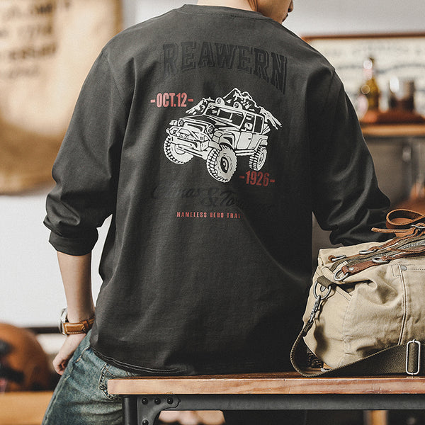 T-shirt Men's Long-sleeved P0911