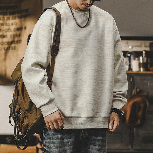 Simple Versatile Bottoming Sweatshirt P0674