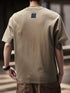 Neck Lettering Minimal Design Short Sleeve T-Shirt P1345