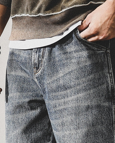 Tool Pocket Denim Jeans P1542