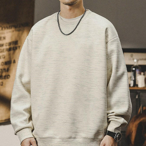 Simple Versatile Bottoming Sweatshirt P0674