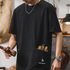 【OUTLET/即納】アシンメトリーポケット半袖Tシャツ P0920