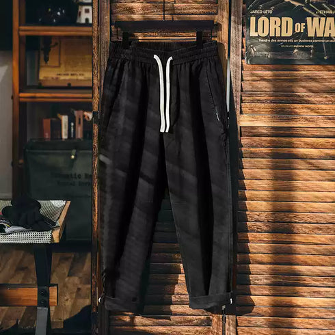 Loose Tapered Casual Pants P1171