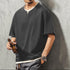 【OUTLET/即納】キーネックレイヤード半袖Tシャツ P2024