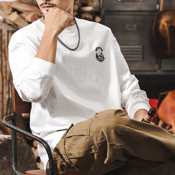 Loose Long Sleeve T-shirt P1240