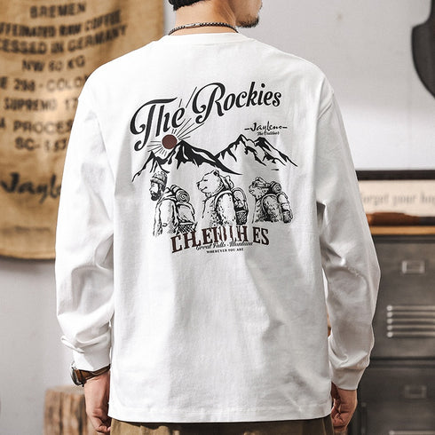 Casual Long Sleeve T-shirt P1253