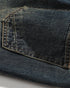Side Pocket Cargo Denim Jeans P1543